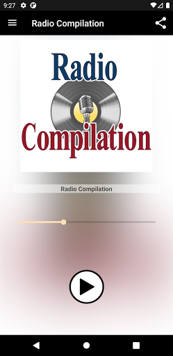 Android application RadioCompilation screenshort