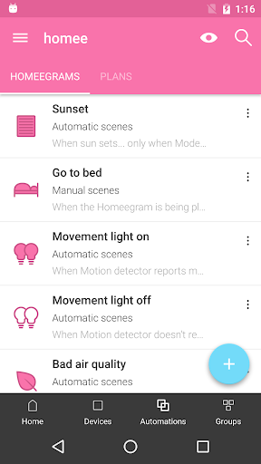 Hörmann homee Screen 3