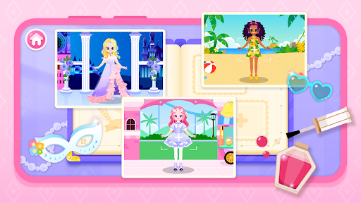 Screenshot of Princess Dress Up Game