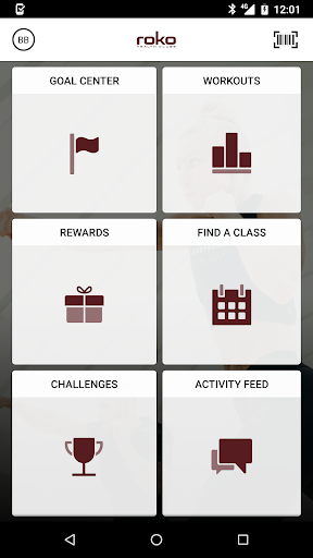 Roko Health Clubs Screen 2