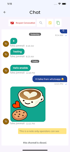 EB Chat by EButler Screen 3