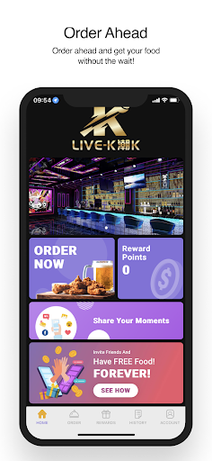 Android application Live-k Karaoke screenshort