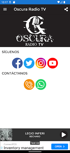 Android application Oscura Radio TV screenshort