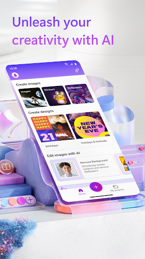 Android application Microsoft Designer screenshort