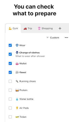 PrepChecklist - To-Do List screenshot 9