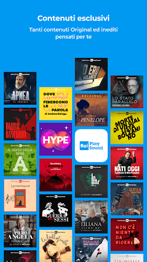 RaiPlay Sound: radio e podcast Screen 3