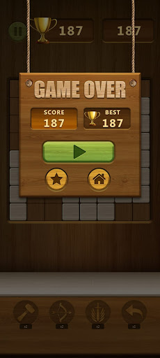 Android application Wood block puzzle screenshort