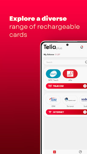 Android application Telia Plus screenshort