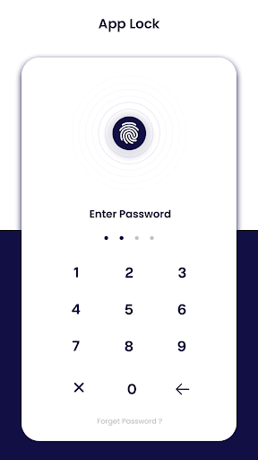 Fingerprint AppLock Screen 2
