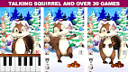 screenshot of Talking Squirrel Frozen Forest