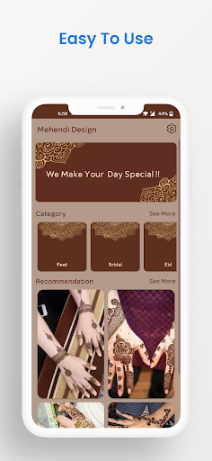 Android application Mehndi Design 2024 screenshort