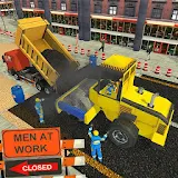 Real Road Construction Sim: City Road Builder Game icon