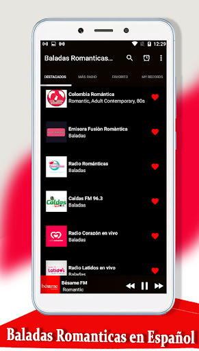 Baladas Romanticas en Español Screen 2