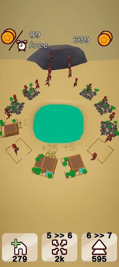 Market Merge Idle Clicker - Screenshot 4