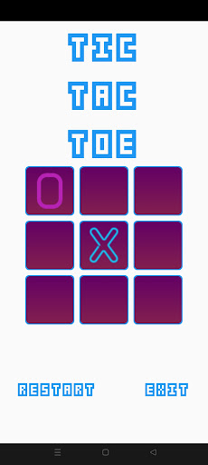 Tic Tac Toe Screen 3