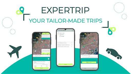 Android application Expertrip screenshort