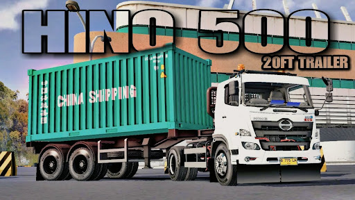 Mod Bussid Trailer Hino Fuso Screenshot 1 - AppWisp.com