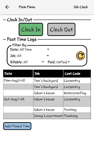 Contractor Hub Screen 3