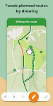 screenshot of Cyclers: Bike Navigation & Map