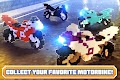 screenshot of Blocky Superbikes Race Game