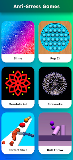 Android application Antistress Relaxing Games ASMR screenshort