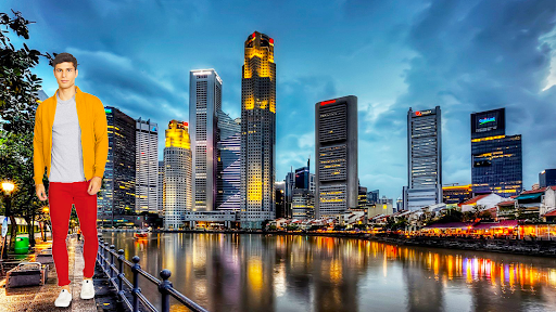 Android application City Photo Frames and Editor screenshort