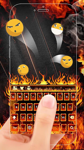 Flame Keyboard Theme