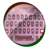 A white earth Keypad Design icon