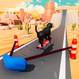 SlingShot Dog Stunts Game icon