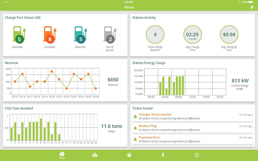 EVolution Owner | EV Network Screen 2