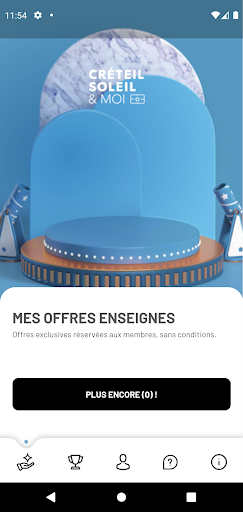 Android application Créteil Soleil & MOI screenshort