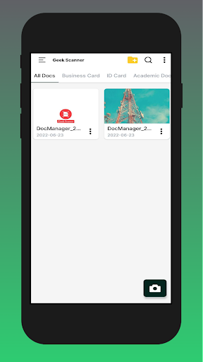 Geek Scanner Screen 3