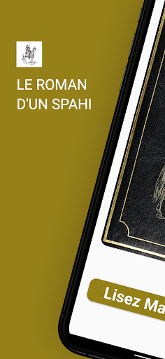 Android application Le Roman d'un Spahi - Livre screenshort