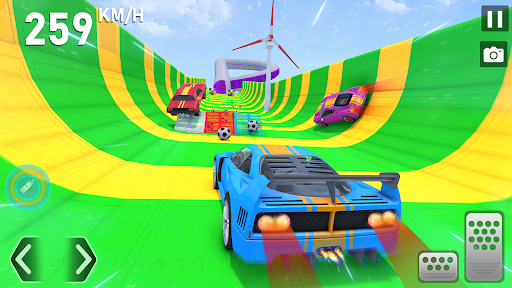 Mega Ramp Car Stunt Game Screen 2