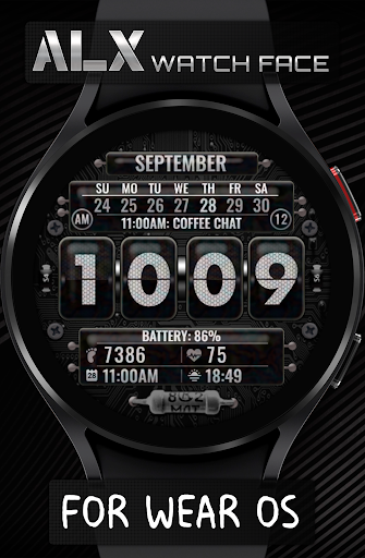 ALX03 Flip Watch Face