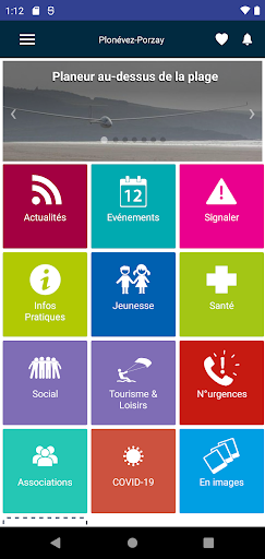 Android application Plonévez-Porzay screenshort