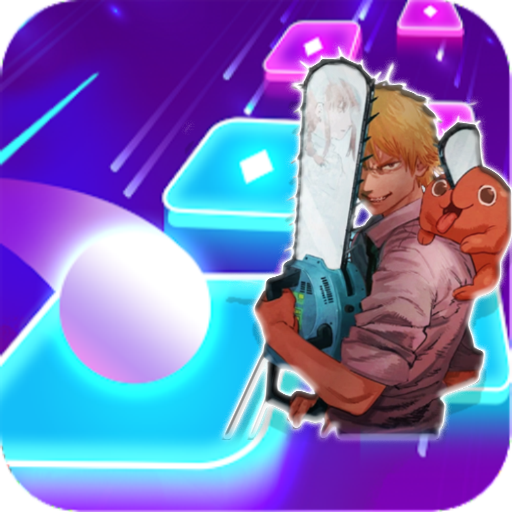 Chainsaw Man - Tiles Hop Game