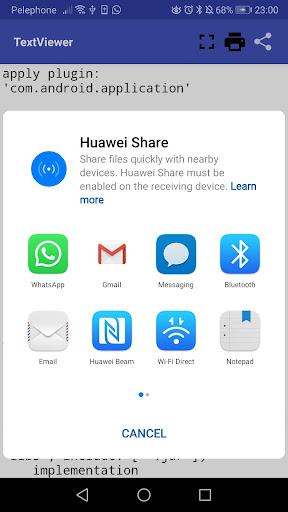Text Viewer Screen 2