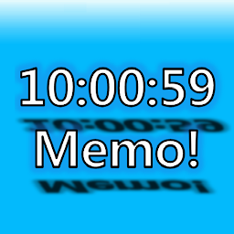 Icon image Always Visible Time and Memo