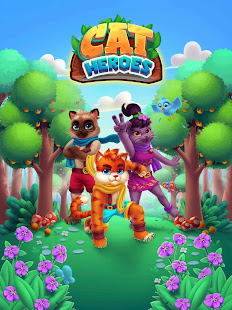 Cat Heroes - Match 3 Puzzle Adventure with Cats 67.3.1 screenshots 21
