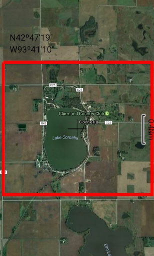 Lake Cornelia - IOWA GPS Map