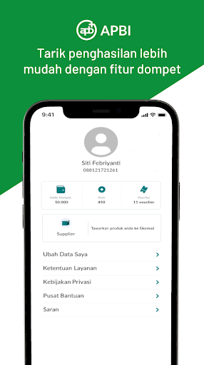 Android application APBI APPS screenshort