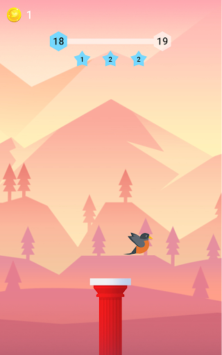 Bouncy Bird: Casual & Relaxing Flappy Style Game androidhappy screenshots 1