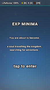 Exp Minima: Relaxing Text RPG Varies with device APK screenshots 1