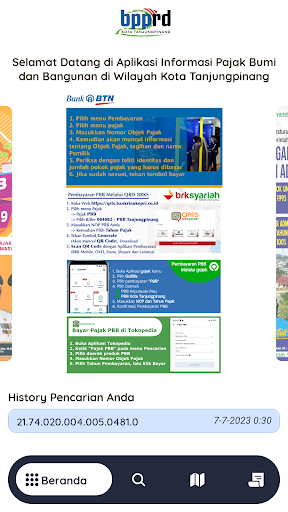 ePBB Kota Tanjungpinang Screen 2