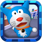 3D Monsuke Cat Robot Run icon