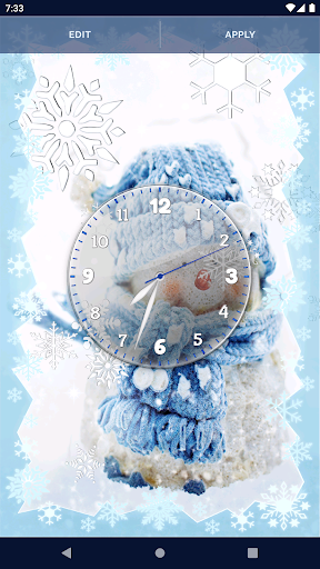Snowman Live Wallpaper Screen 3