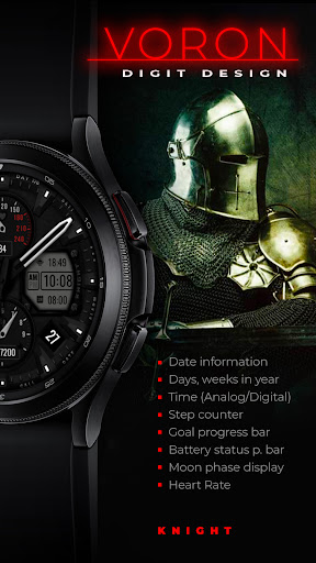 VORON Knight Hybrid Watch Face Screen 2