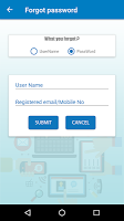 screenshot of VPNEMS Mobile App
