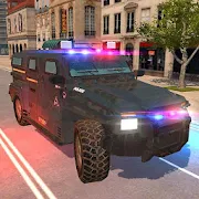 Conducción de coches de policía real: juegos